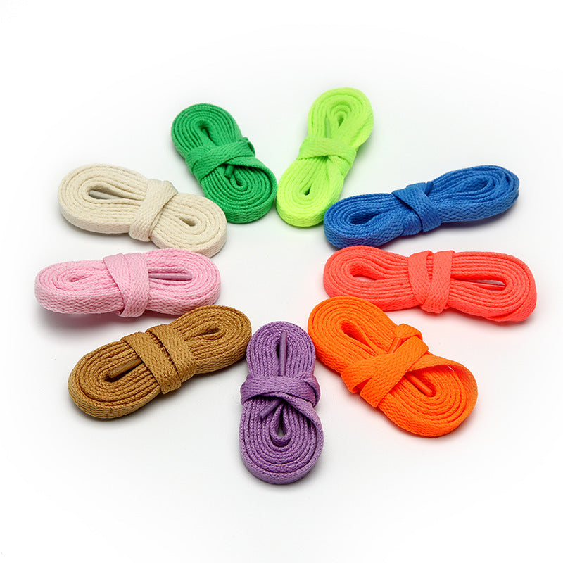 Flat Canvas Casual Sports Skate Shoes Shoelaces